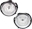 2007 Chevrolet HHR - Front, Driver and Passenger Side Halogen Fog Light, With bulb(s), For Models Without RPO-B2E Package