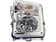 Front, Driver and Passenger Side Fog Lights, With Bulb(s), Halogen, With Turn Signal Light