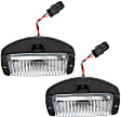 Front, Driver and Passenger Side Fog Lights, With bulb(s), Halogen, Without mounting bracket