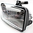 Front, Driver and Passenger Side Fog Lights, With Bulb(s), Halogen