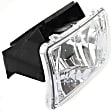 Front, Driver and Passenger Side Fog Lights, With Bulb(s), Halogen