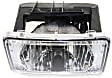 Front, Driver and Passenger Side Fog Lights, With Bulb(s), Halogen
