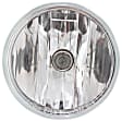 Front, Driver and Passenger Side Halogen Fog Light, With bulb(s)