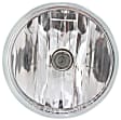 Front, Driver and Passenger Side Halogen Fog Light, With bulb(s)