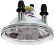 Front, Driver and Passenger Side Halogen Fog Light, With bulb(s)