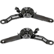 Driver and Passenger Side Hood Hinges, With Spring