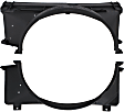 Upper and Lower Fan Shroud, 5.0L 8 Cyl, 5.7L 8 Cyl Engines, Fits Radiator Fan, Single Fan Design