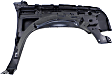 Front, Driver and Passenger Side Fenders, USA Built Vehicle, CAPA CERTIFIED