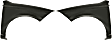 Front, Driver and Passenger Side Fenders