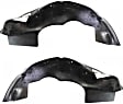 2004-2008 Chevrolet Colorado - Front, Driver and Passenger Side, Inner Section, Fender Liner