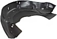 2004-2008 Chevrolet Colorado - Front, Driver and Passenger Side, Inner Section, Fender Liner