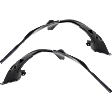 Front, Driver and Passenger Side, Fender Liner