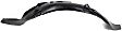 Front, Driver and Passenger Side, Fender Liner