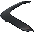 Front, Driver and Passenger Side Fender Flares, Textured Black; OE Style