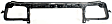 Radiator Support Upper Tie Bar and Lower Crossmember