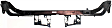 Radiator Support Upper Tie Bar and Lower Crossmember