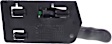 2000-2004 Chevrolet Silverado 2500 - Front and Rear, Driver and Passenger Side Interior Door Handles, Textured Black, without Door Lock Hole, without Bezel, 4-Door, Sport Utility