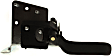 2000-2004 Chevrolet Silverado 2500 - Front and Rear, Driver and Passenger Side Interior Door Handles, Textured Black, without Door Lock Hole, without Bezel, 4-Door, Sport Utility
