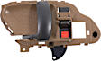 1995 Chevrolet Tahoe - Front and Rear, Driver and Passenger Side Brown bezel with black lever Interior Door Handle,