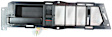 1988-1994 Chevrolet K1500 - Front and Rear, Driver and Passenger Side Interior Door Handles, Black, With door lock button