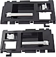1991 Chevrolet S10 - Front, Driver and Passenger Side Chrome lever Interior Door Handle, With Door Lock Button