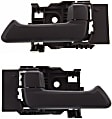 2004-2012 Chevrolet Colorado - Front, Driver and Passenger Side Interior Door Handles, Textured Black, With door lock button
