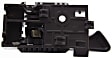 2004-2012 Chevrolet Colorado - Front, Driver and Passenger Side Interior Door Handles, Textured Black, With door lock button