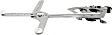 Front, Driver and Passenger Side Power Window Regulator, With Motor