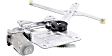1999 Chevrolet Blazer - Front, Driver and Passenger Side Power Window Regulator, With Motor