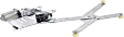 1999 Chevrolet Blazer - Front, Driver and Passenger Side Power Window Regulator, With Motor