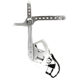 Front, Driver and Passenger Side Power Window Regulator, With Motor