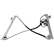 Front and Rear, Driver and Passenger Side Power Window Regulator, With Motor