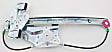 Front And Rear, Passenger Side Power Window Regulator, Without Motor