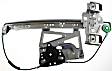 2002 Cadillac DeVille - Front, Driver and Passenger Side Power Window Regulator, Without Motor