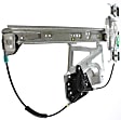 2002 Cadillac DeVille - Front, Driver and Passenger Side Power Window Regulator, Without Motor