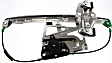 Front and Rear, Driver and Passenger Side Power Window Regulator, With Motor