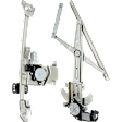 Front And Rear, Passenger Side Power Window Regulator, With Motor