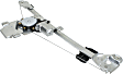 2012 GMC Canyon SLE - Front and Rear, Driver and Passenger Side Power Window Regulator, With Motor