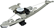 2012 GMC Canyon SLE - Front and Rear, Driver and Passenger Side Power Window Regulator, With Motor