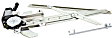2012 GMC Canyon SLE - Front and Rear, Driver and Passenger Side Power Window Regulator, With Motor