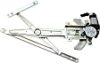 2007 GMC Canyon SLE - Front, Driver and Passenger Side Power Window Regulator, With Motor
