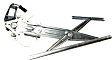2007 GMC Canyon SLE - Front, Driver and Passenger Side Power Window Regulator, With Motor