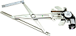 Front And Rear, Driver Side Power Window Regulator, With Motor