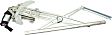 Front And Rear, Driver Side Power Window Regulator, With Motor