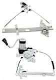 Front And Rear, Passenger Side Power Window Regulator, With Motor