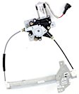 Front And Rear, Passenger Side Power Window Regulator, With Motor