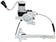 Front And Rear, Passenger Side Power Window Regulator, With Motor