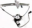 Front and Rear, Driver and Passenger Side Power Window Regulator, With Motor