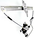Front and Rear, Driver and Passenger Side Power Window Regulator, With Motor
