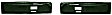 SET-C467104-F Front, Driver and Passenger Side Door Trim Panel - Black